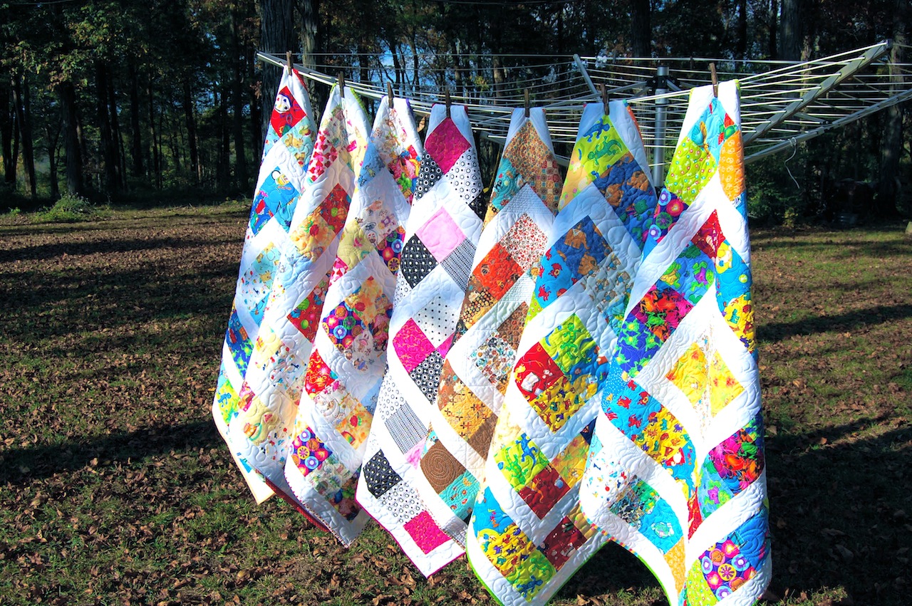 Confessions of a Fabric Addict 100 Quilts For Kids Tutorial for a