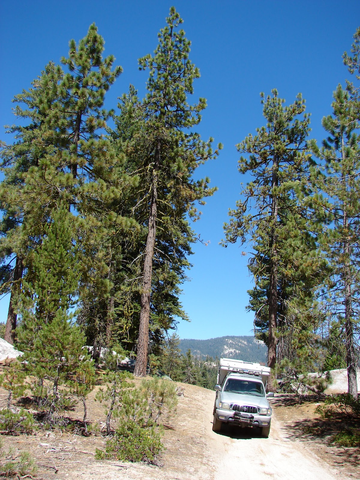 Our Four Wheel Camper Courtright Reservoir, Sierra National Forest