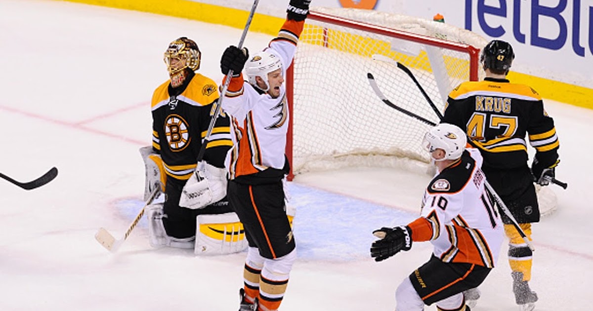 ducks vs bruins score ducks vs bruins score