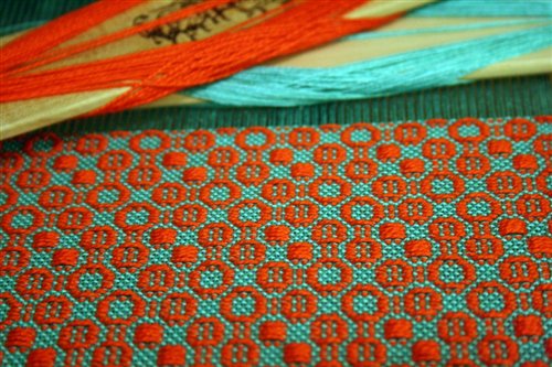 weaving designs by bertha gray hayes miniature overshot patterns in stock