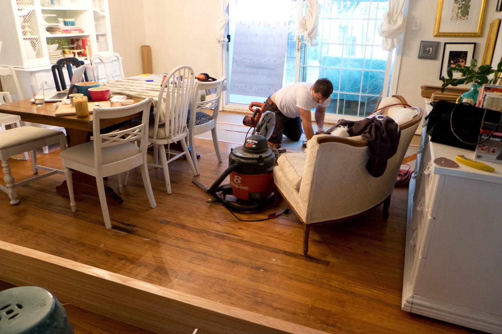 Domestic Fashionista Recovering Hardwood Floors