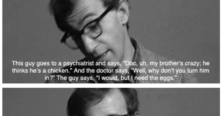 Quotes And Movies This Guy Goes To A Psychiatrist And Says Doc Uh My Brother S Crazy