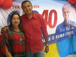 NIZIA E EDUARDO VASCONCELOS NA CONVENÇÃO DO PSB...