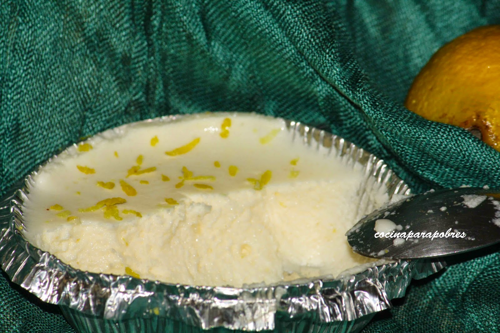 Mousse de limón light