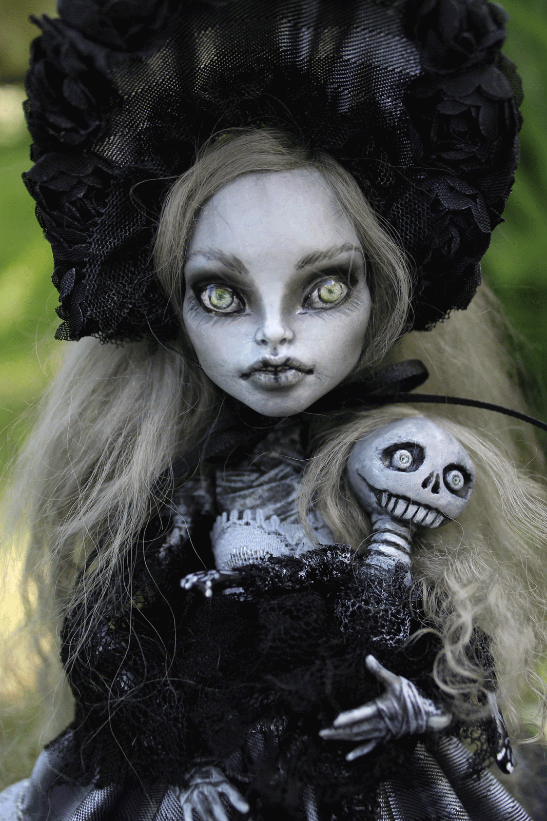 repainted monster high dolls