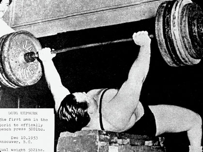 Snowdaddy Powerlifting Doug Hepburn Training Program