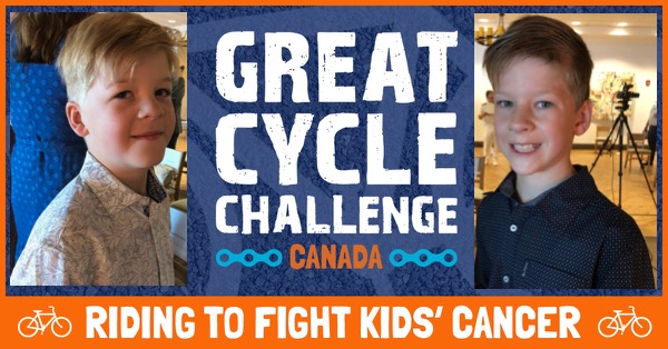 Sam &amp; Justin&#39;s Ride to Fight Kids Cancer