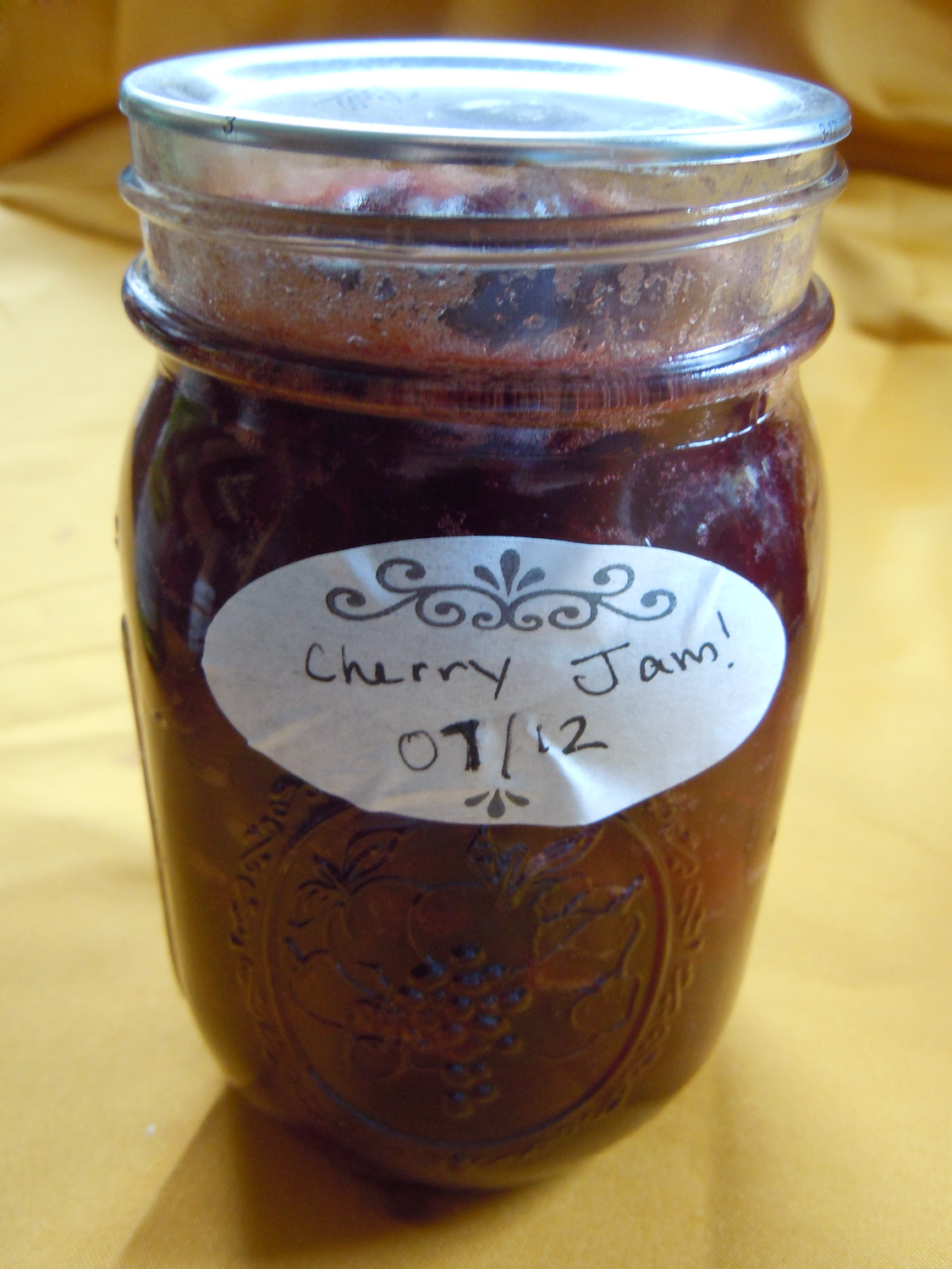 Kim Guare Cherry Jam, Pickled Garlic Scapes and Pickled Beets!