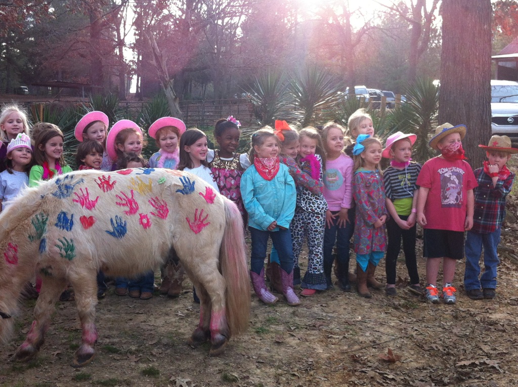 The Moore Family Paint the Pony Party