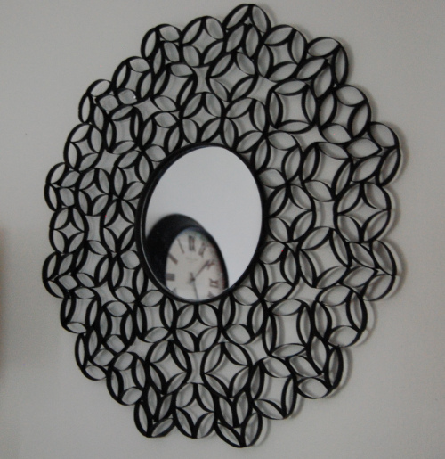 Wall Art with Toilet Paper Rolls Wall Art with Toilet Paper Rolls
