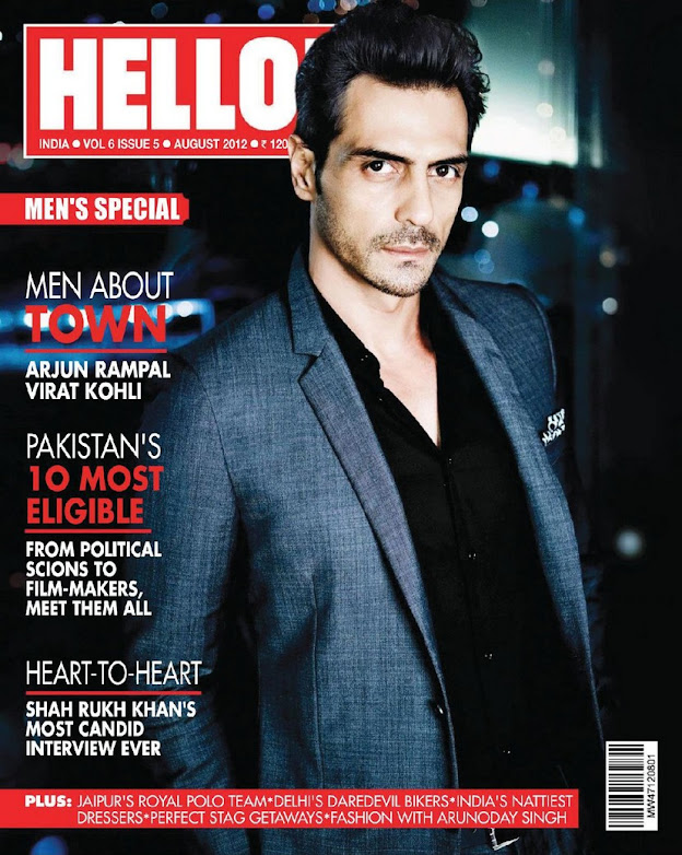 Arjun & Mehr Rampal on cover of hello magazine Arjun & Mehr Rampal on cover of hello magazine - Arjun & Mehr Rampal Hello India Magazine Scans