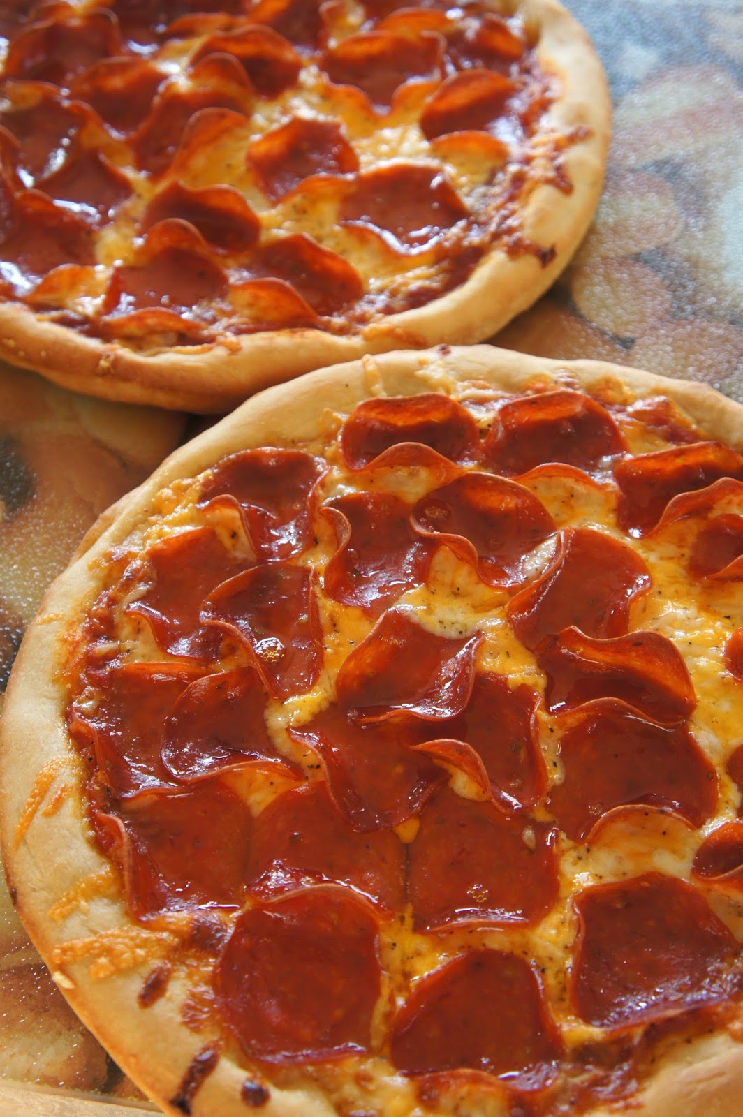 Savory Sweet and Satisfying Three Cheese Pan Crust Pizza