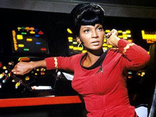 Lt. Uhura in Star Trek