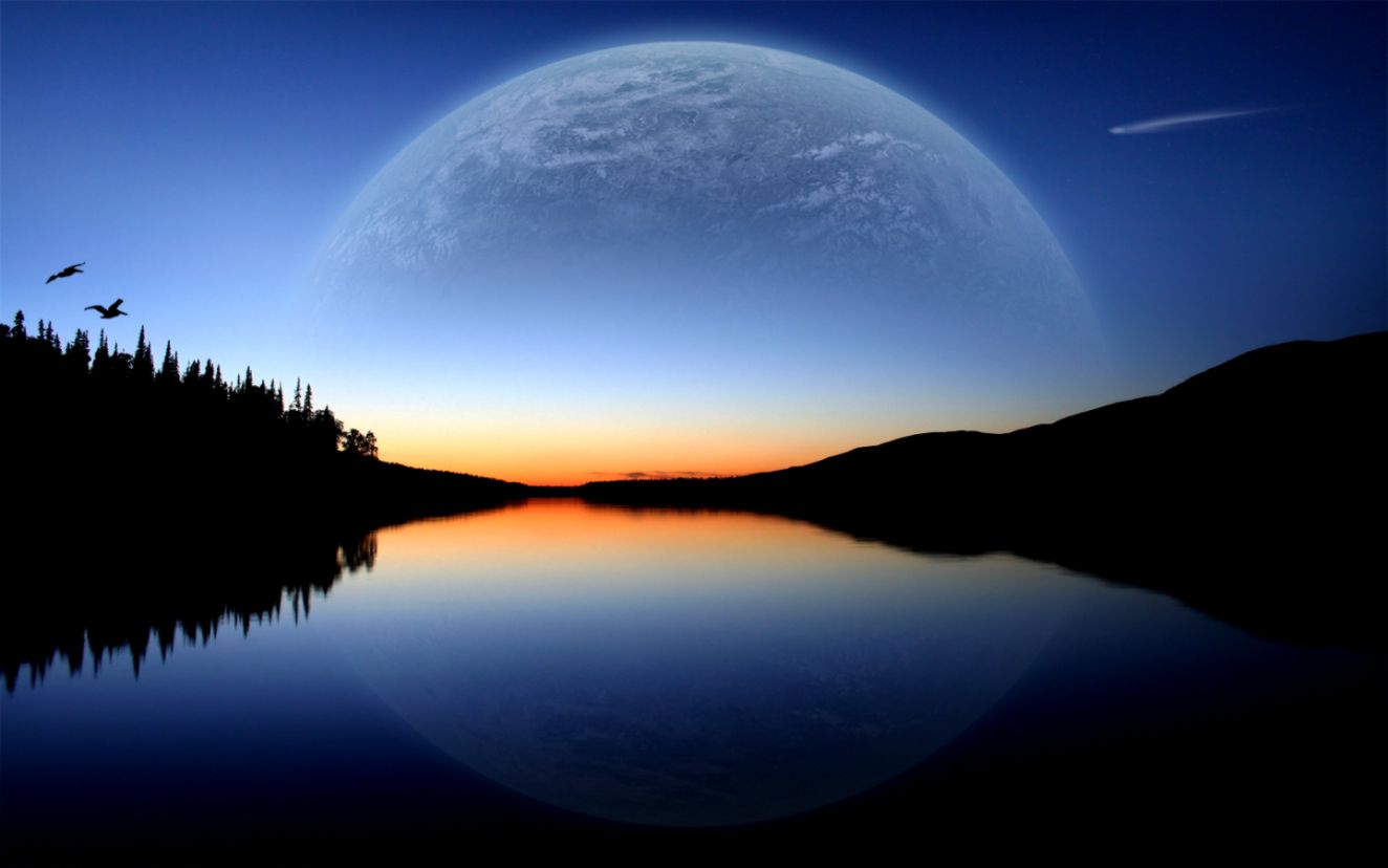 Awesome most beautiful lake Awesome most beautiful lake