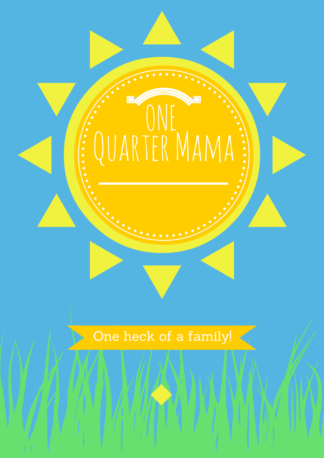 One Quarter Mama brand logo on OneQuarterMama.ca