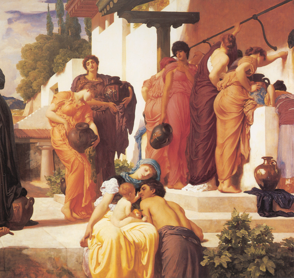 Painting of Lord Frederick Leighton artist, Lord Frederick Leighton
