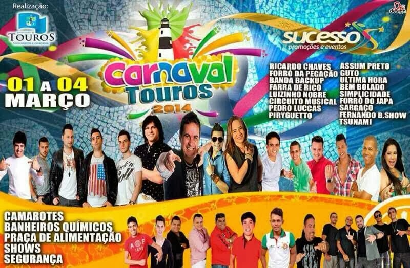 Carnaval 2014 Touros