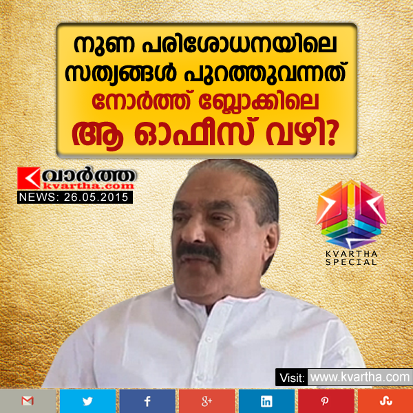 Thiruvananthapuram, Kerala, K.M.Mani, Bag, Cash, Room, Ambili, K.M. Mani move against CM's office? .