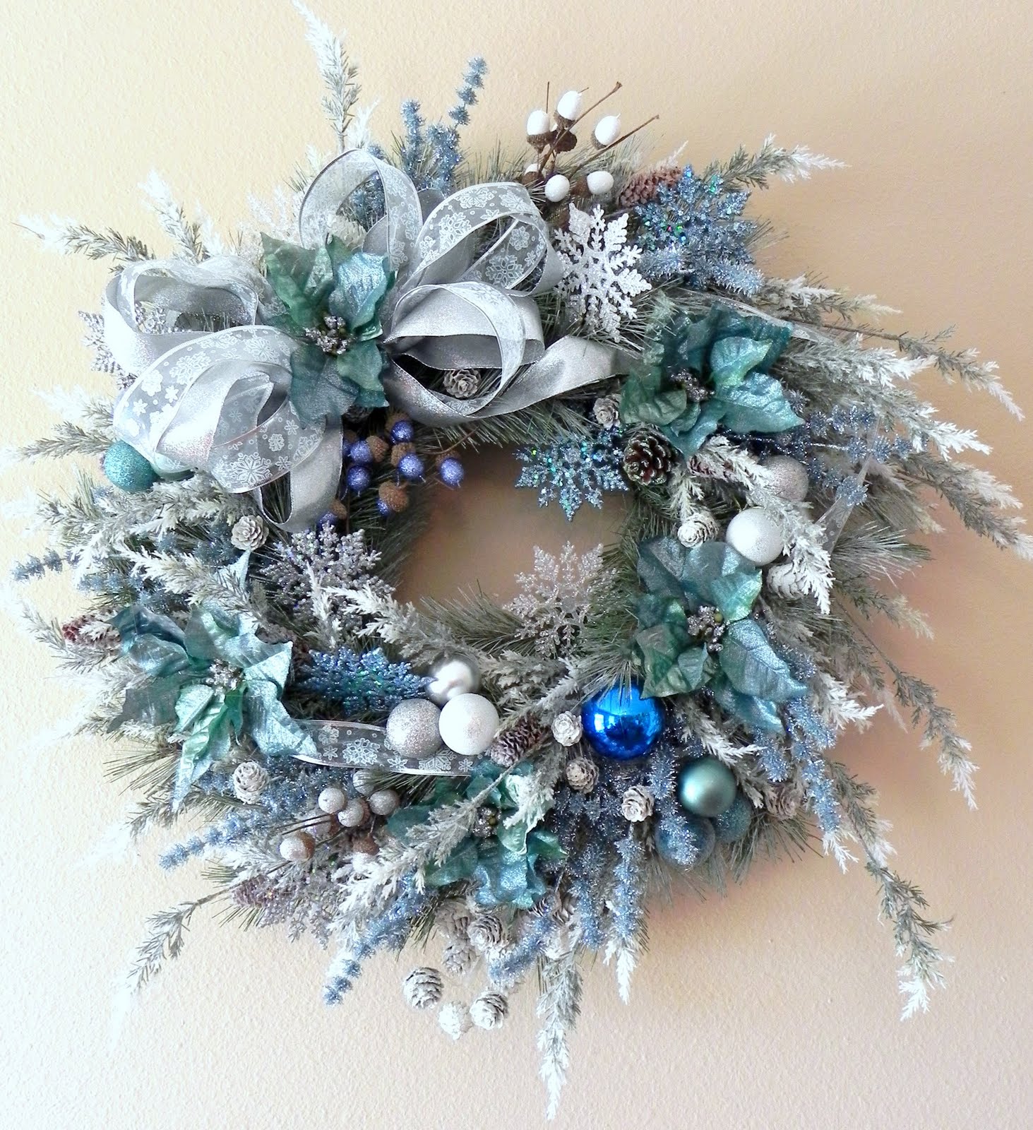 wreathsndolls First Winter Custom Wreath