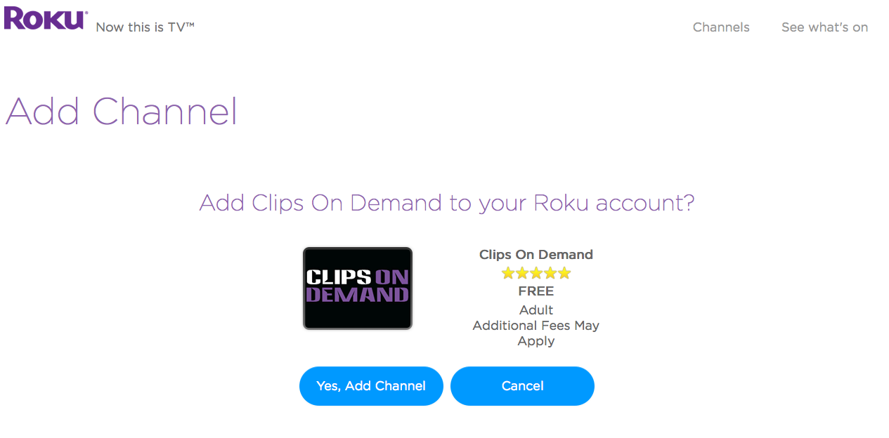 Roku Adult Channels Adult Channel Store on Roku How to Add Private