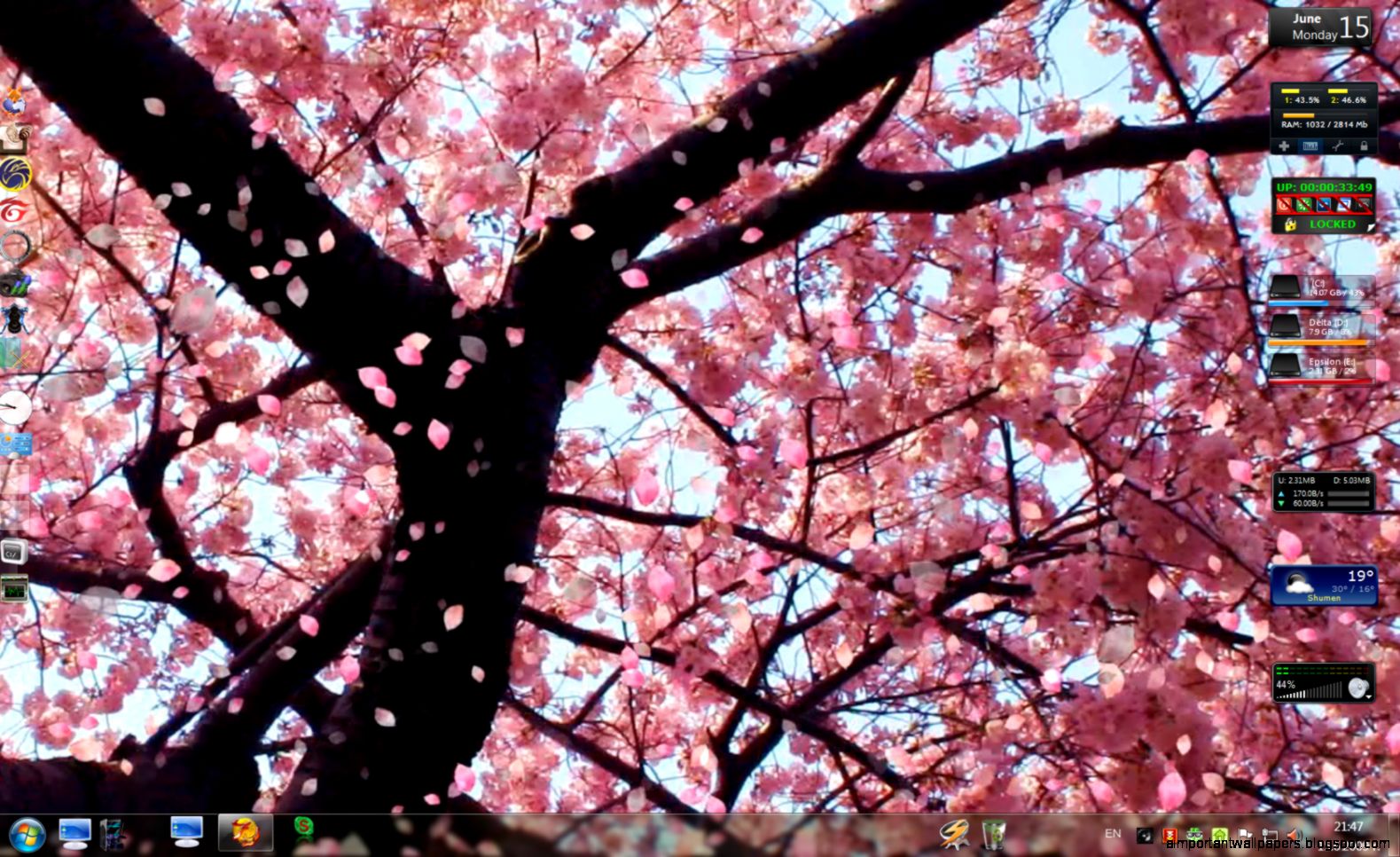 Colorful Flowers Dreams On Rain Inspiration Wallpapers Colorful Flowers Dreams On Rain Inspiration Wallpapers