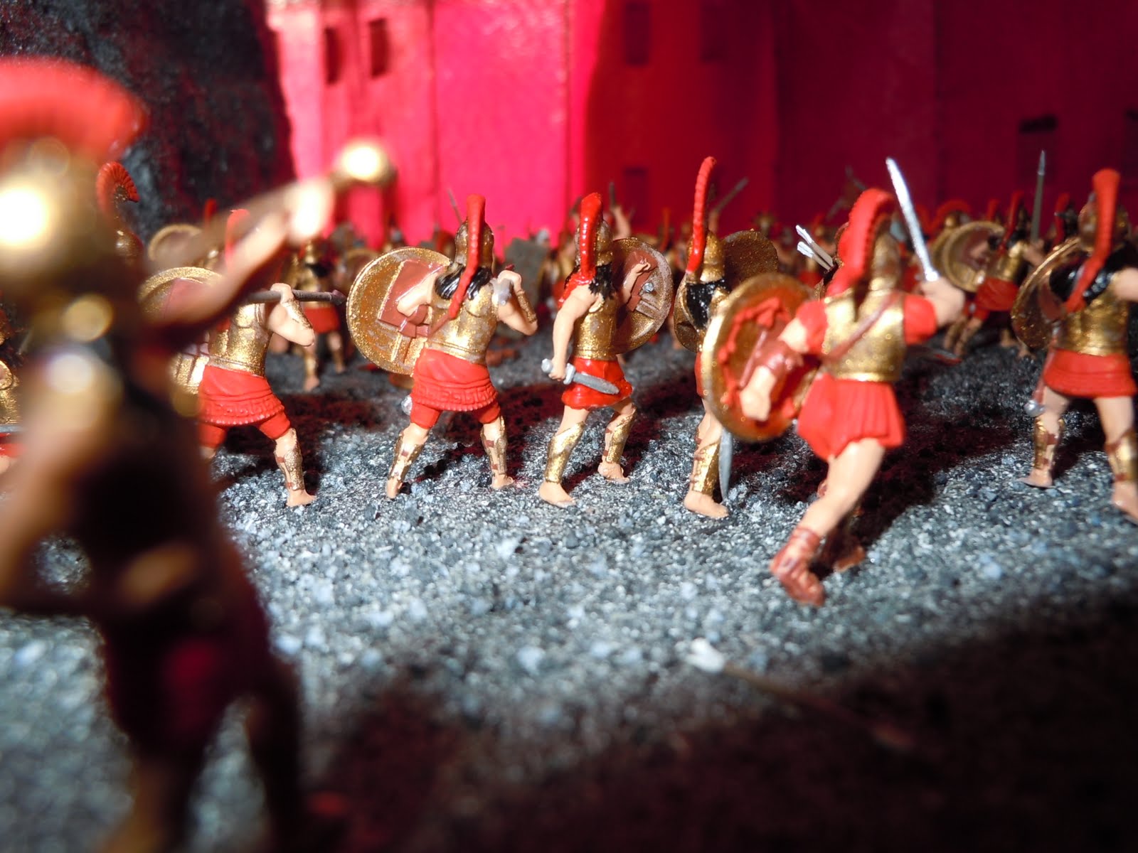 Dioramas 1/72 Diorama La bataille des Thermopyles au 1/72