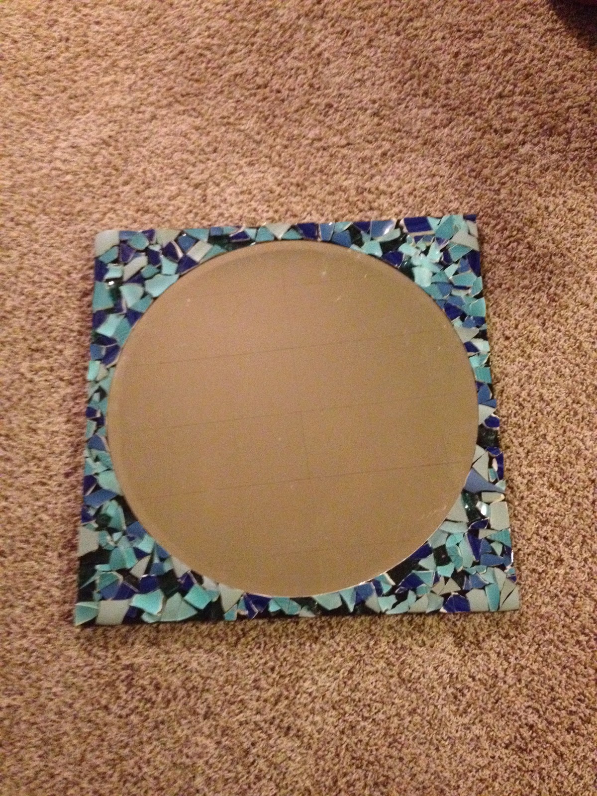 Little Mountain Momma DIY Mosaic Mirror