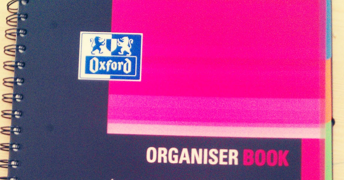 Oxford Organiser Book How To Move Dividers