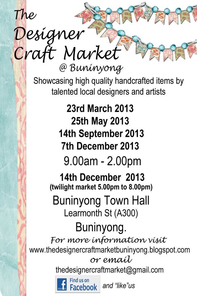 Discover My Ballarat A visit to The Designer Craft Market Buninyong