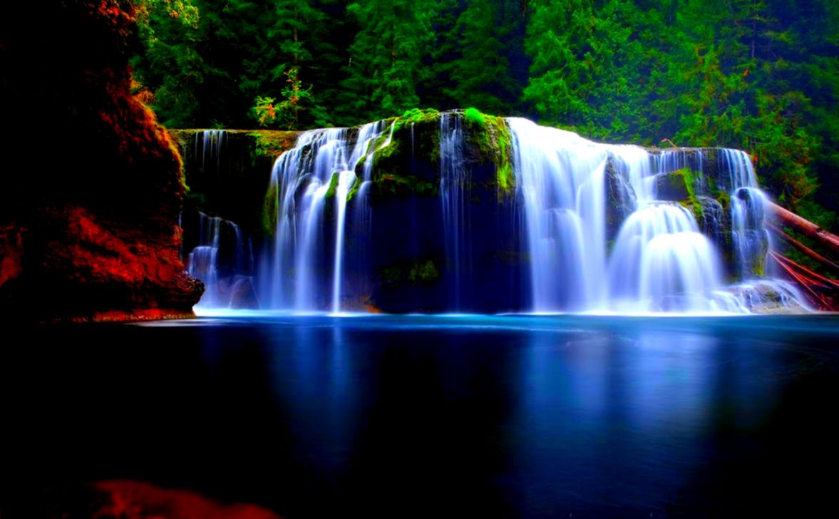 3D Waterfalls Widescreen HD Wallpapers 3D Waterfalls Widescreen HD Wallpapers