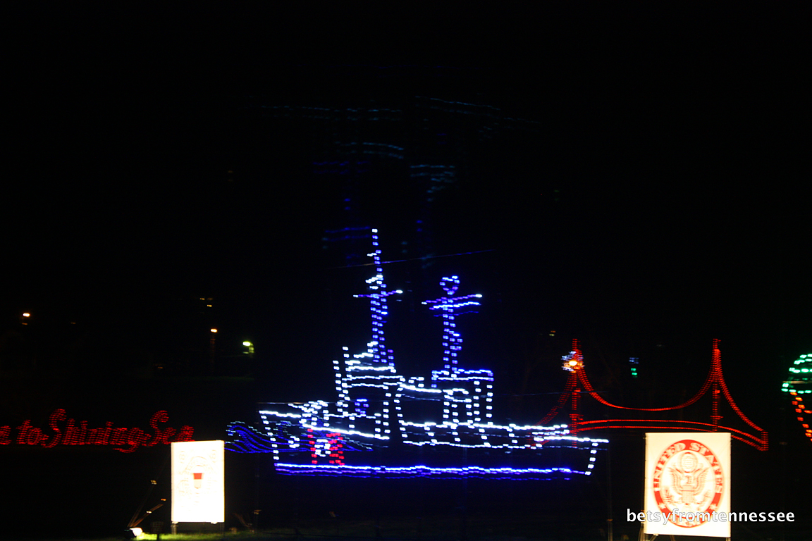 JOYFUL REFLECTIONS Christmas Lights from Patriot Park (Pigeon TN)