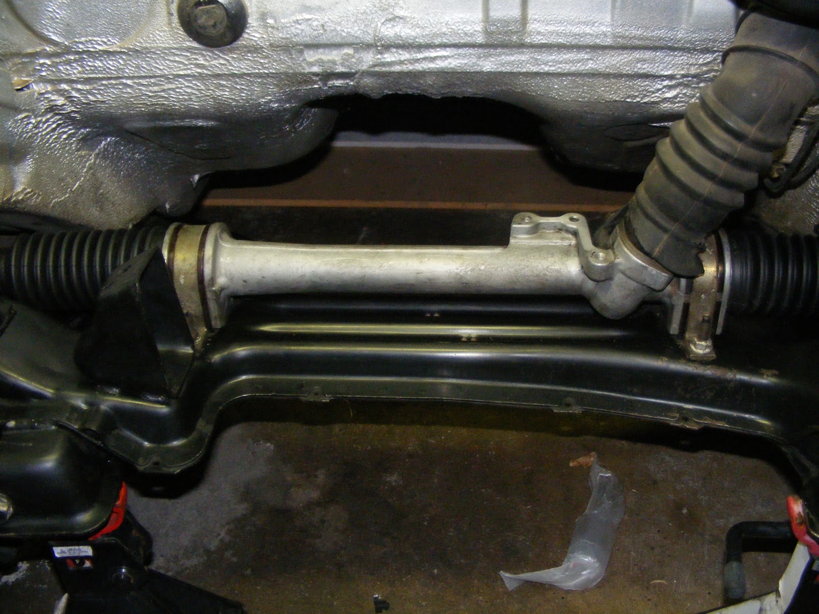 VW MKII Golf GL project Steering Rack Power Assisted vs Manual