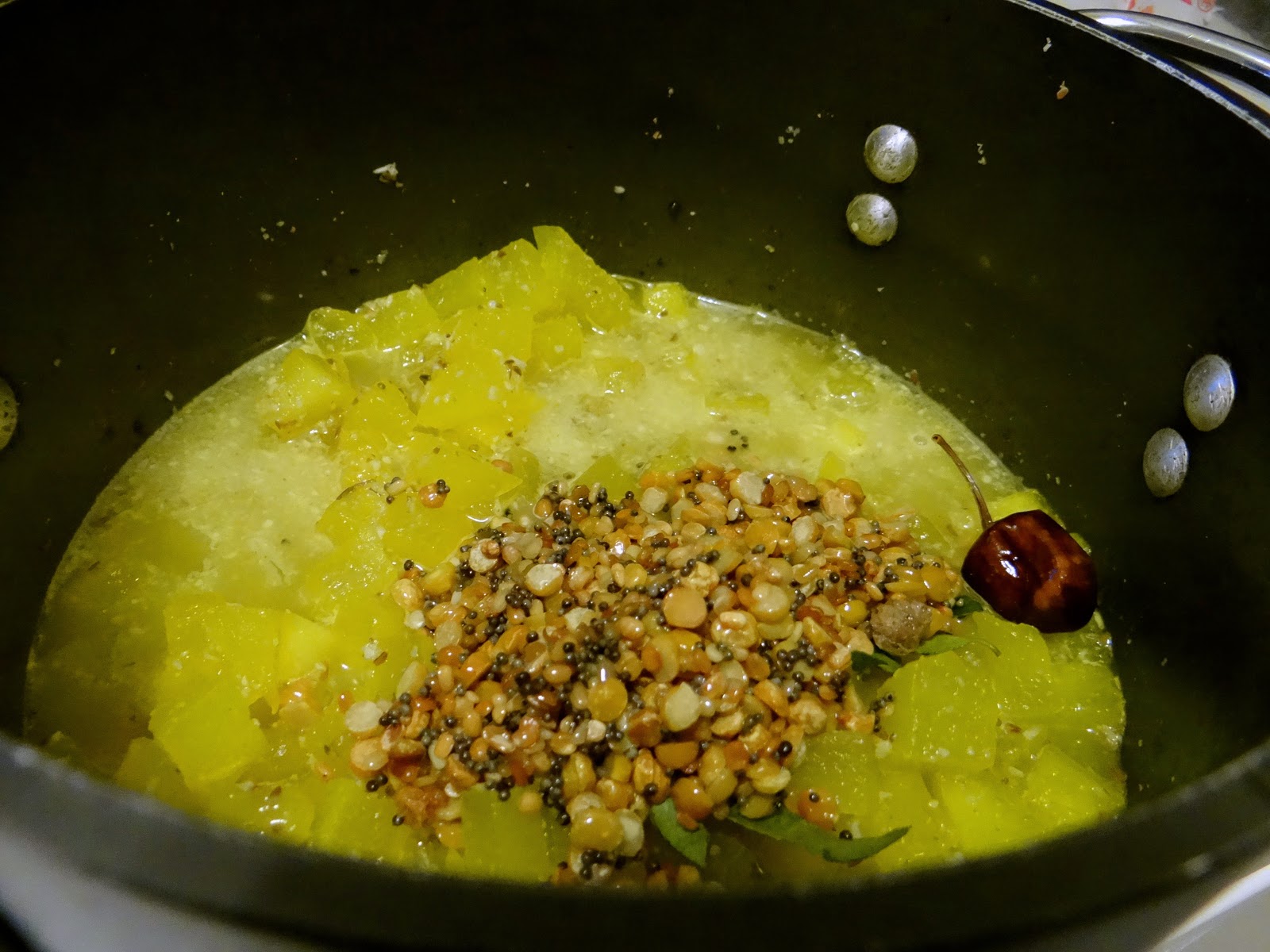 Poosanikai Kootu/ White Pumpkin In Coconut Gravy Few Minute Wonders