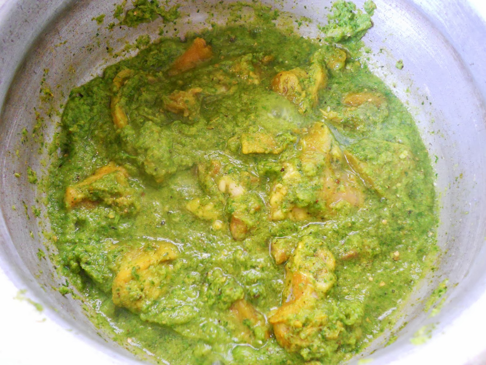 Green Chilli Chicken Curry....step by step. Cooking Is Easy