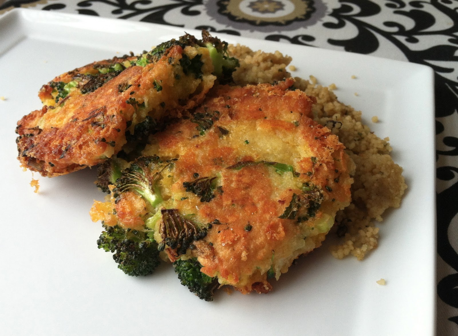 Kelli's Kitchen Broccoli Cakes
