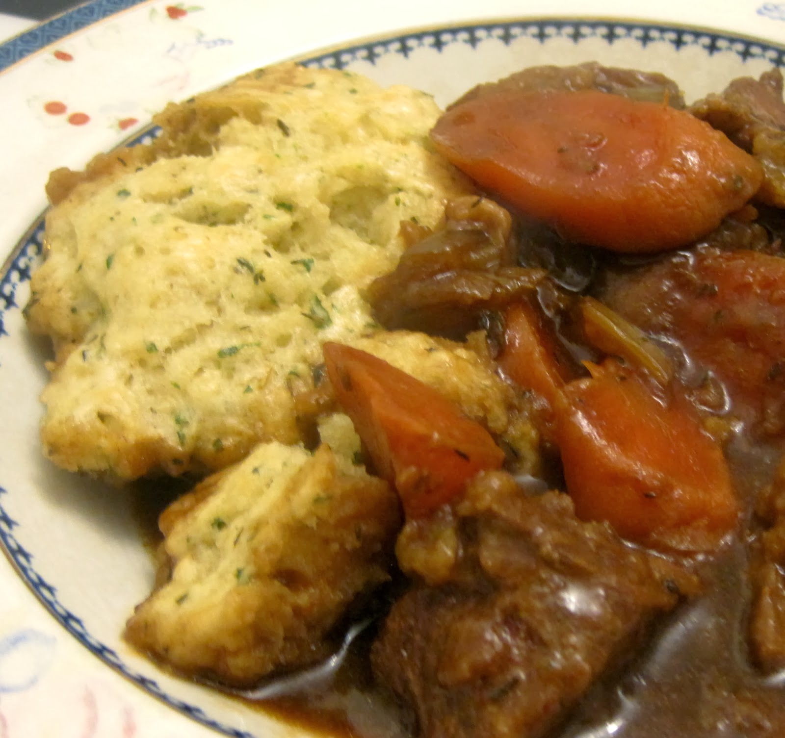 Lynne's Dinners Beef in Cider with Dripping Dumplings