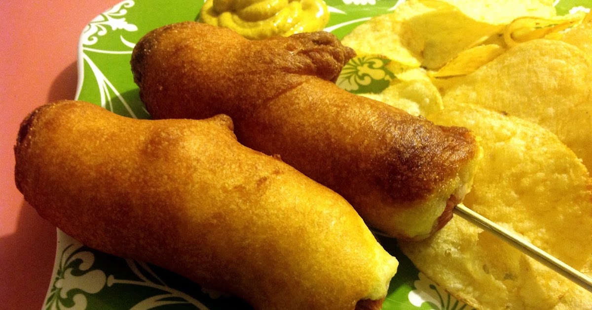 the dog mom pancake batter corn dogs