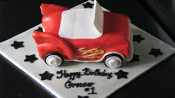 Grease Lightning cake for Greaser #1