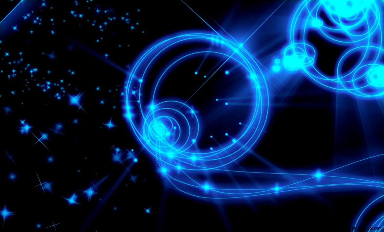 Blue Abstract Widescreen | Wallpapers Collection