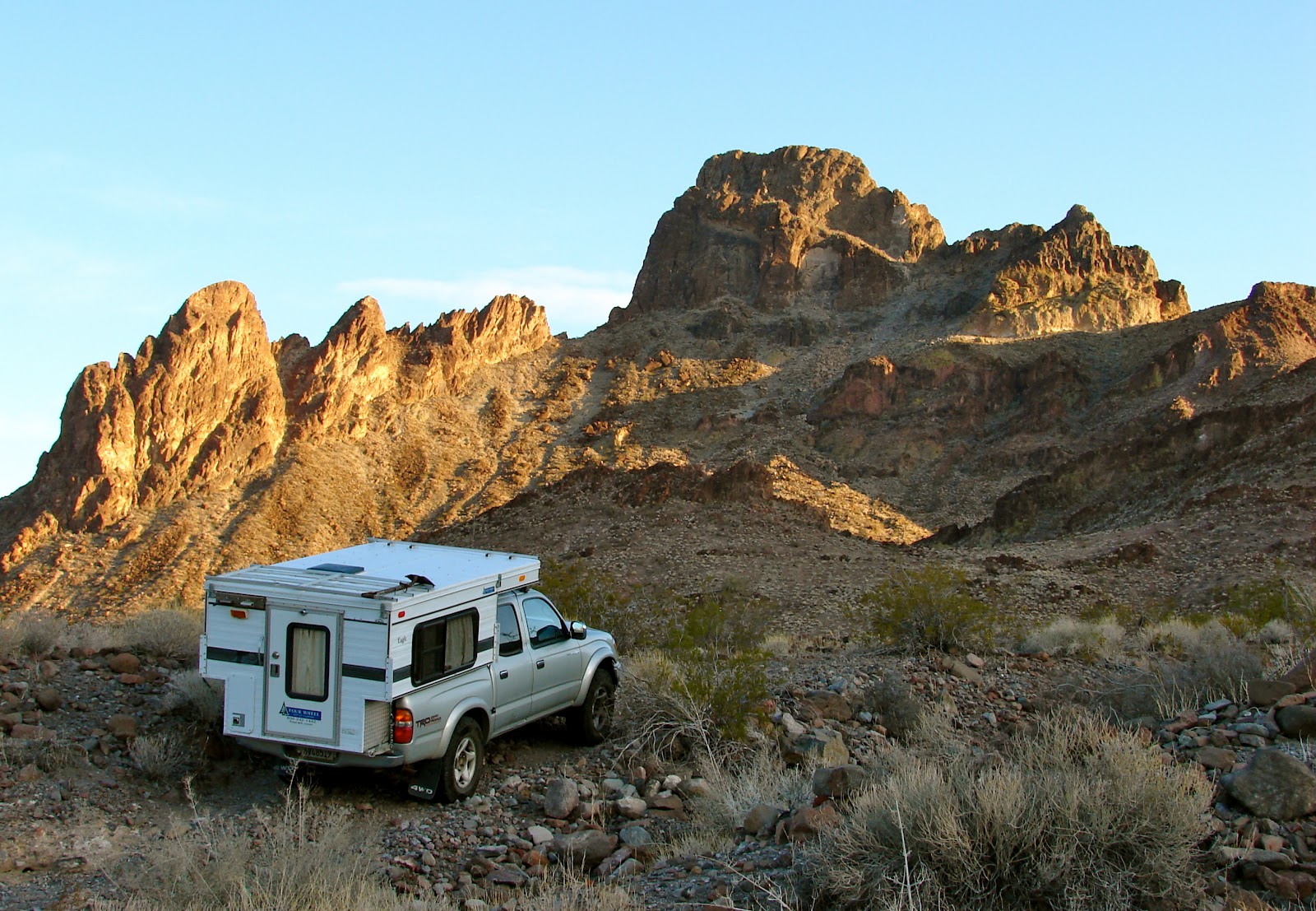 Our Four Wheel Camper Turtle Mountains