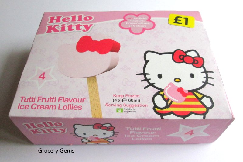 Grocery Gems Hello Kitty Ice Cream Lollies Review