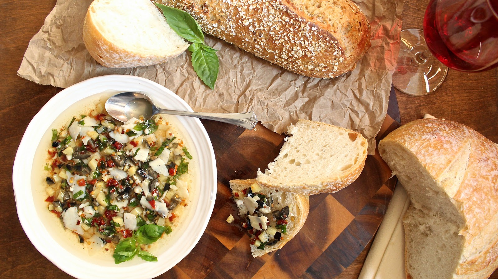 LOADED OLIVE OIL DIPPING SAUCE In Good Flavor Great Recipes Great