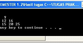 Cristal Programming World Contoh Program Membuat Segitiga