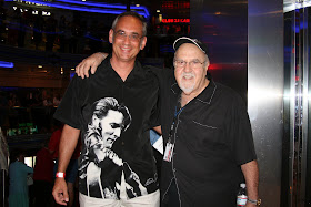 Bernie with Joe Guercio - Orchestra Leader for Elvis