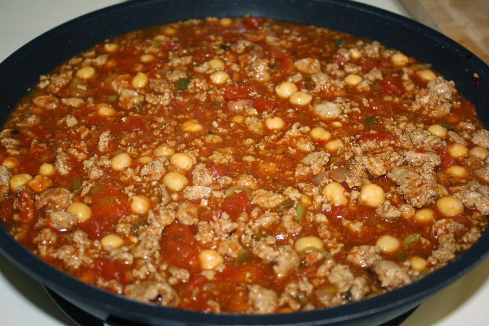 EmilyCanBake Turkey and Garbanzo Bean Chili