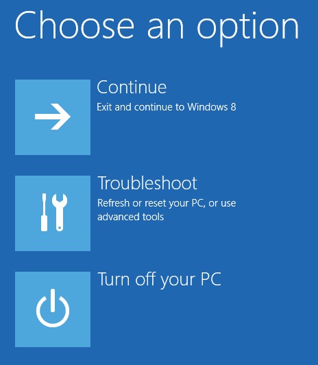 System Restore Windows 8