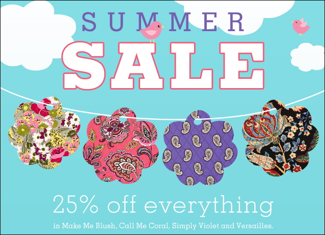 Vera Bradley 25% off Select Colors + Online Outlet Store