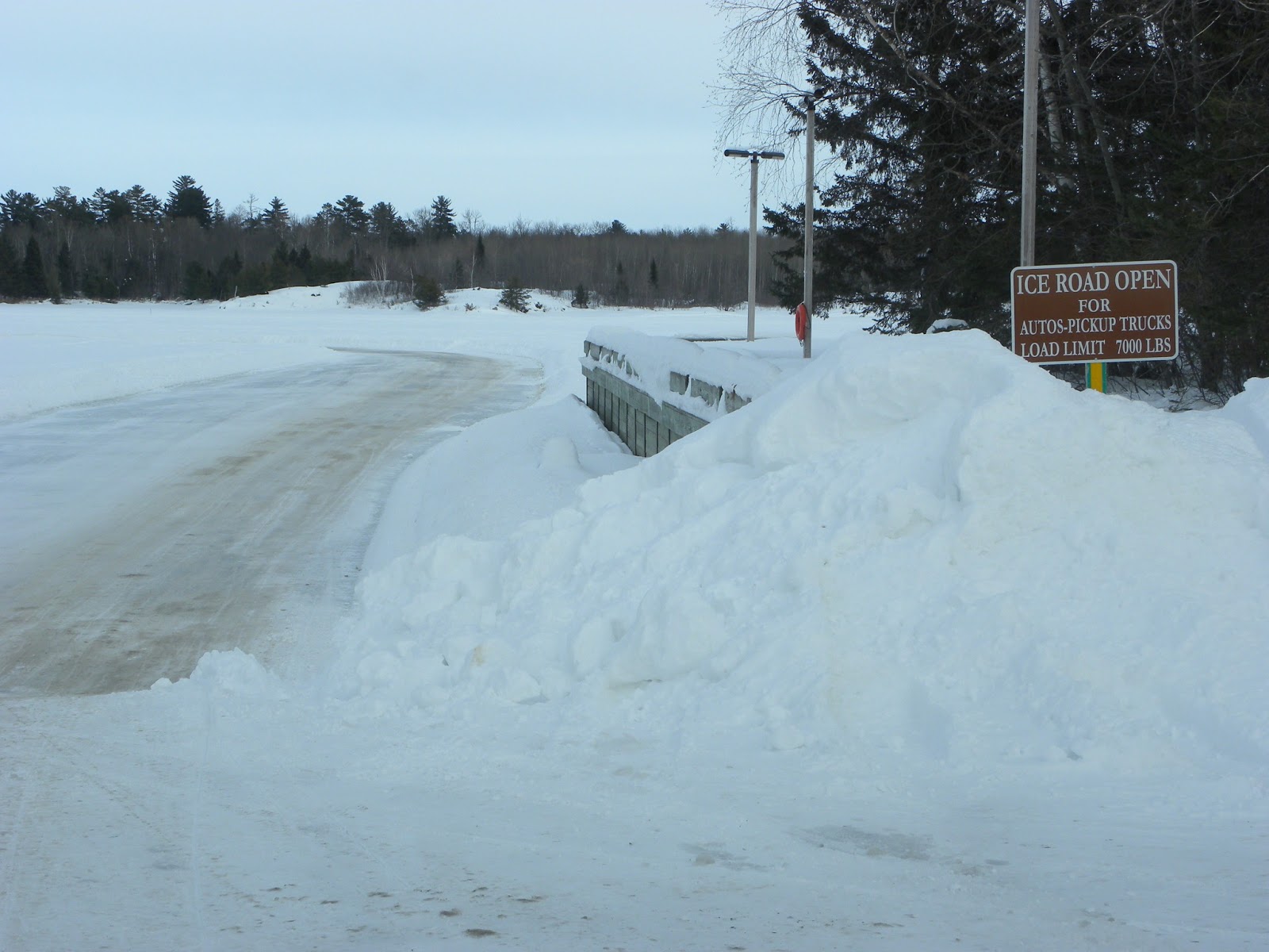 Kellisa's Path Rainy Lake Ice Road