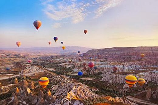 Ancient Region of Anatolia in Cappadocia, Turkey
