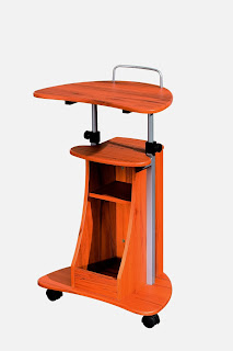 Computer Desk Seville Classics Web162 Mobile Laptop Desk Cart